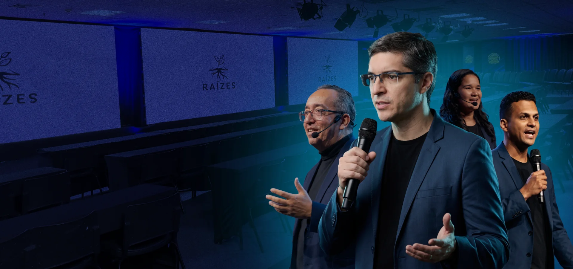 Palestrantes da Imersão Voe Alto no palco